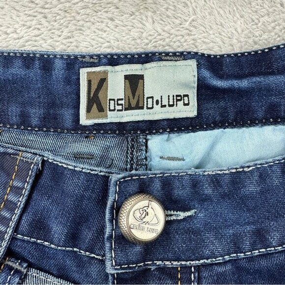 Kosmo Lupo Men's Denim Jeans Size 36x26.5 - Picture 6 of 15